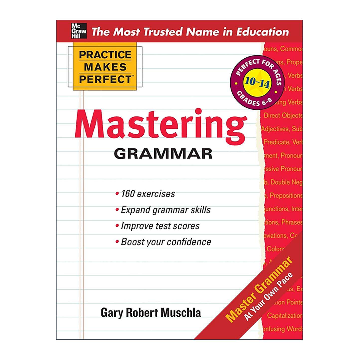 英文原版 Practice Makes Perfect Mastering Grammar 孰能生巧 掌握语法 英文版 进口英语原版书籍