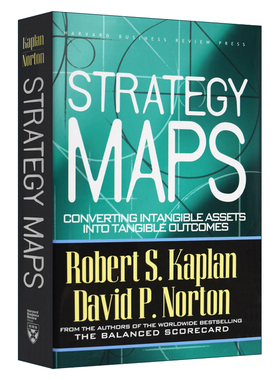 英文原版 哈佛商业评论 战略图 Strategy Maps: Converting Intangible Assets Into Tangible Outcomes 进口正版书籍