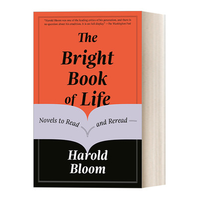 英文原版 The Bright Book of Life 生命中最亮眼的书 文学评论 Harold Bloom 英文版 进口英语原版书籍