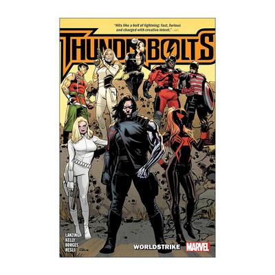 英文原版 Thunderbolts 雷霆特工队 世界罢工 漫威漫画 Collin Kelly 英文版 进口英语原版书籍