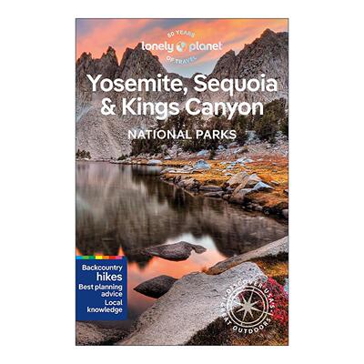 英文原版 Lonely Planet Yosemite Sequoia & Kings Canyon National Parks 约塞米蒂 美洲杉和国王峡谷国家公园 第7版 进口书籍