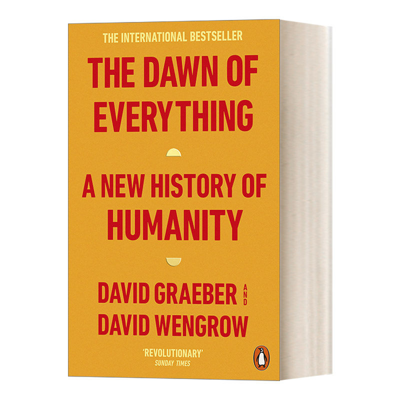 英文原版 the dawn of everything 万物的黎明 大卫·格雷伯 英文版