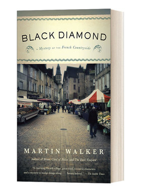 英文原版小说 Black Diamond 布鲁诺警长系列3 黑色钻石 侦探小说 哈佛图书馆推荐书单 Martin Walker 英文版 进口英语原版书籍