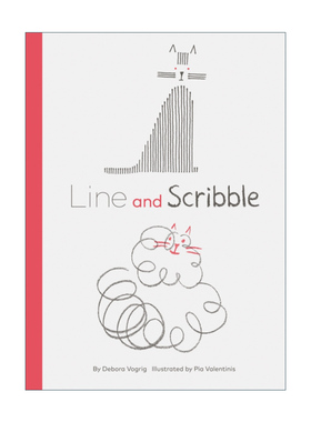英文原版 Line and Scribble 线条和涂鸦 精装绘本 英文版 进口英语原版书籍
