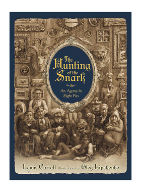 英文原版 The Hunting of the Snark 猎鲨记 爱丽丝梦游仙境作者Lewis Carroll 儿童版经典文学 精装 英文版 进口英语原版书籍