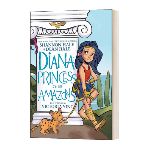 英文原版 Diana Princess of the Amazons Wonder Woman 戴安娜亚马逊王妃神奇女侠 DC漫画 英文版 进口英语原版书籍儿童图书
