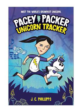 英文原版 Pacey Packer  Unicorn Tracker 1 佩西帕克 独角兽追踪者系列1 儿童奇幻冒险漫画 英文版 进口英语原版书籍