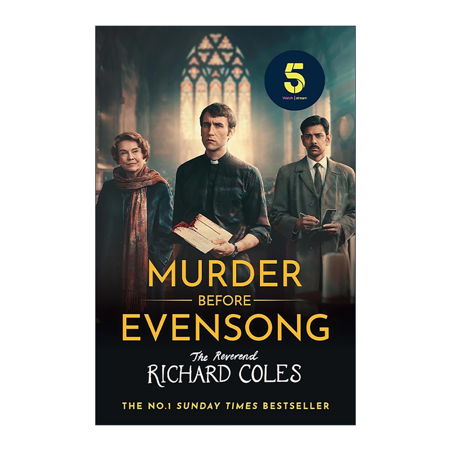英文原版 Murder Before Evensong 晚祷前的谋杀 犯罪侦探小说 影视封面 英文版 进口英语原版书籍