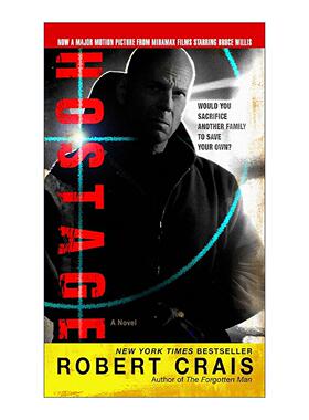 英文原版 Hostage 人质 火线对峙 同名电影原著 罗伯特·克里斯 英文版 进口英语原版书籍