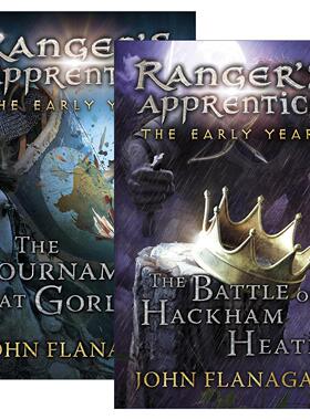 英文原版 Ranger's Apprentice The Early Years 皇家骑士前传1-2册 英文版 进口英语原版书籍