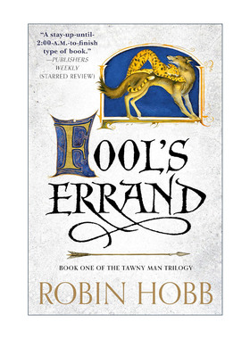 英文原版 Fool's Errand The Tawny Man Trilogy 01 刺客后传1 弄臣任务 刺客正传作者Robin Hobb 英文版 进口英语原版书籍