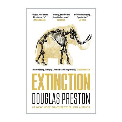 英文原版 Extinction 灭绝 格拉斯·普雷斯顿科幻惊悚小说 英文版 进口英语原版书籍