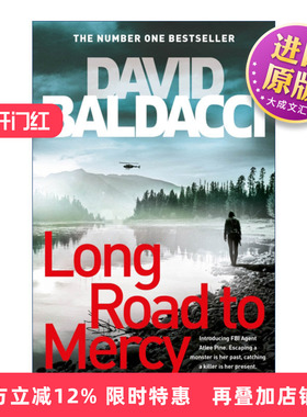 英文原版小说 Long Road to Mercy 寻找梅西 Baldacci David Atlee Pine Series 1 英文版 进口英语原版书籍