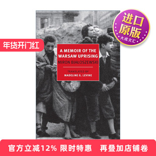 英文原版 A Memoir of the Warsaw Uprising 华沙起义回忆录 Miron Bialoszewski 英文版 进口英语原版书籍
