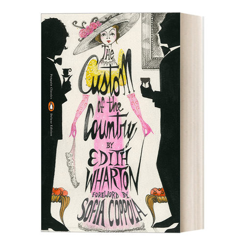 英文原版 The Custom of the Country 乡土风俗 Edith Wharton 企鹅经典豪华毛边版 英文版 进口英语原版书籍