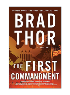 英文原版 The First Commandment 第一戒律 特工斯科特系列 悬疑小说 英文版 进口英语原版书籍