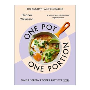 英文原版 One Pot One Portion 一人食一锅煮 简单快手单人食谱精装 专为独居者 单身青年或小家庭设计的实用烹饪书 英文版