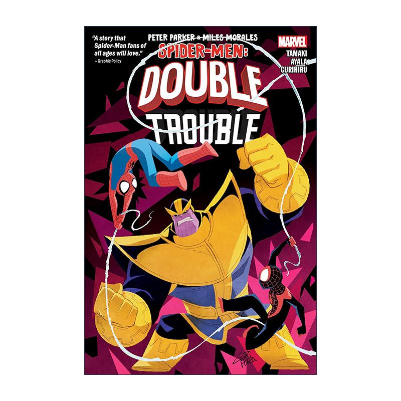 英文原版 Peter Parker and Miles Morales Spider-Men Double Trouble 彼得·帕克与迈尔斯·莫拉莱斯 蜘蛛侠的双重困境 漫威漫画