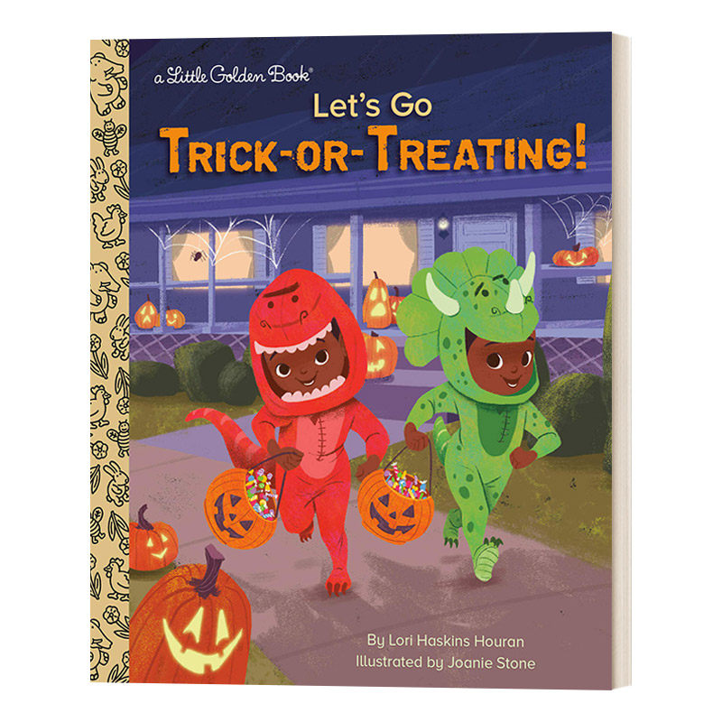 英文原版 Let's Go Trick-or-Treating! Little Golden Book 不给糖就捣乱! 兰登书屋精装小金书 万圣节主题 进口英语原版书籍,书籍/杂志/报纸,儿童读物原版书,淘宝优惠券,粉丝福利购,淘宝优惠卷