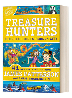 英文原版 Treasure Hunters #3 Secret of the Forbidden City 夺宝奇兵#3 精装 英文版 进口英语原版书籍