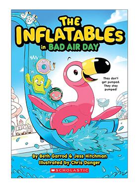 英文原版 The Inflatables In Bad Air Day 充气艇大作战1 图像小说 英文版 进口英语原版书籍