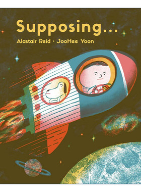 英文原版 Supposing 假如 韩国插画师JooHee Yoon 儿童想象力精装绘本 英文版 进口英语原版书籍