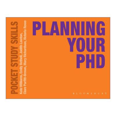 英文原版 Planning Your PhD 规划你的博士生涯 Kate Williams 英文版 进口英语原版书籍