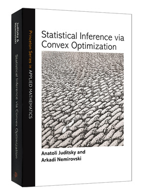 英文原版 Statistical Inference via Convex Optimization 通过凸优化进行统计推断 精装 英文版 进口英语原版书籍