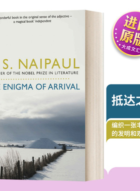 英文原版小说 The Enigma of Arrival 奈保尔 抵达之谜 英文版 进口英语原版书籍