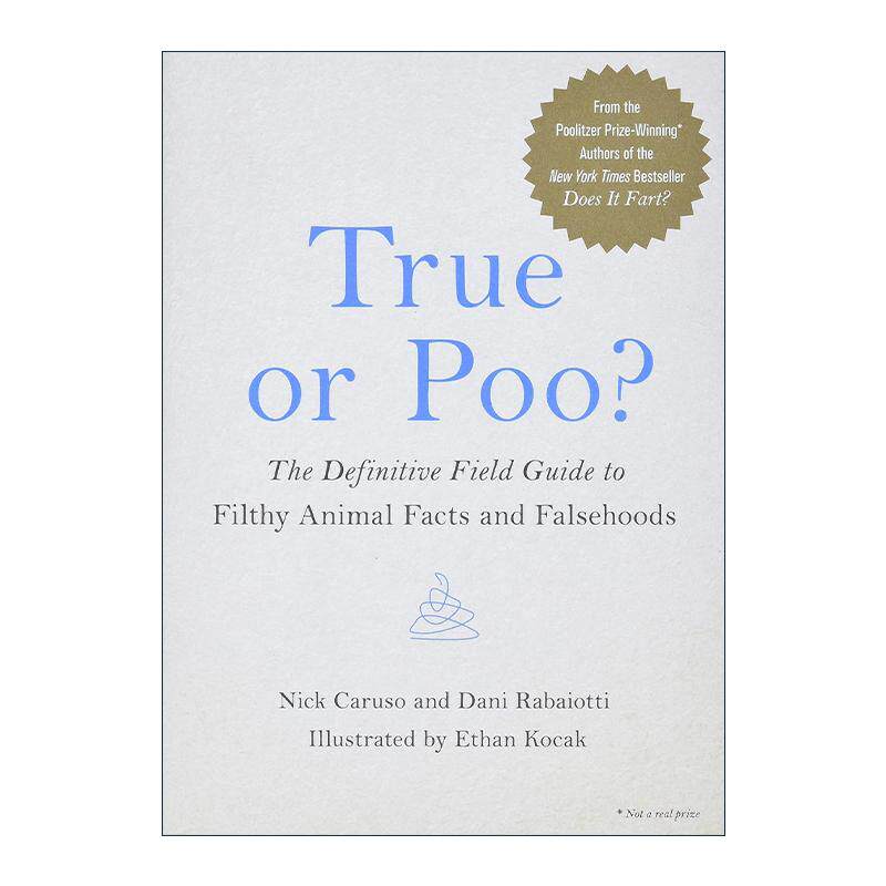 英文原版 True or Poo? 动物奇葩说 关于屎尿屁的那些真真假假的流言 精装幽默故事 英文版 进口英语原版书籍