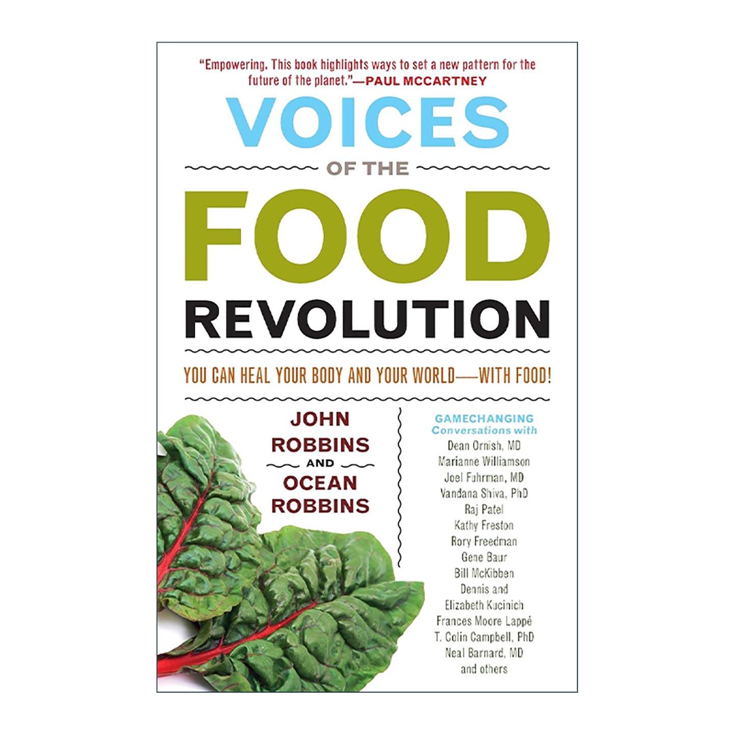英文原版 Voices of the Food Revolution 食物革命之声 用食物治愈你的身体和世界 新世纪饮食作者 英文版 进口英语原版书籍