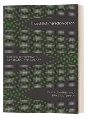 英文原版 Thoughtful Interaction Design 未来产品的设计 Jonas Lowgren 交互设计 The MIT Press 英文版 进口英语原版书籍
