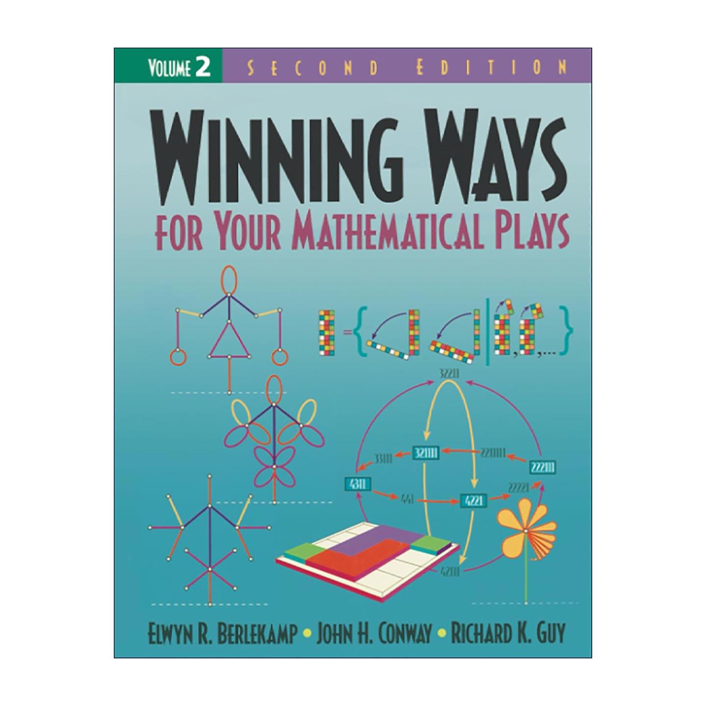 英文原版 Winning Ways for Your Mathematical Plays Volume 2 稳操胜券卷二 数学科学家埃尔温·伯利坎普 约翰·康威 博弈论