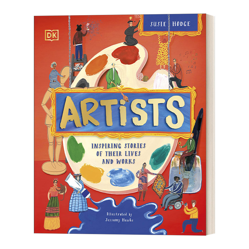 英文原版 Artists: Inspiring Stories of the World's Most Creative Minds 艺术家的生活和杰作 精装