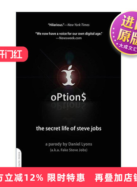 英文原版 Options 乔布斯的秘密日记 丹·莱昂斯 英文版 进口英语原版书籍
