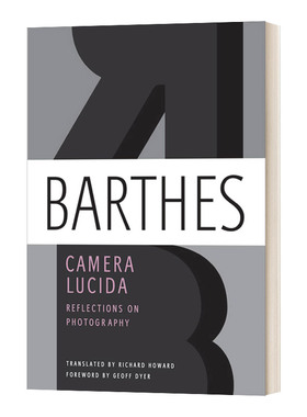 英文原版Camera Lucida 明室 摄影札记 英文版 进口英语原版书籍