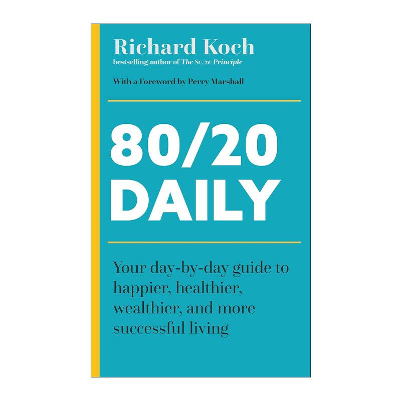 英文原版The80/20Daily