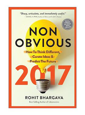 英文原版 Non-Obvious 隐秘的商机 如何预测和整合未来趋势 罗希特·巴尔加瓦 英文版 进口英语原版书籍