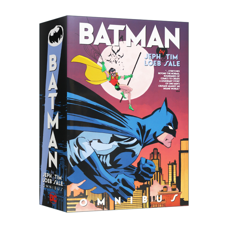英文原版 Batman by Jeph Loeb & Tim Sale Omnibus 蝙蝠侠 精装 英文版 进口英语原版书籍