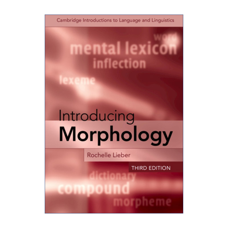 英文原版 Introducing Morphology 形态学导论 剑桥语言和语言学导论系列 英文版 进口英语原版书籍