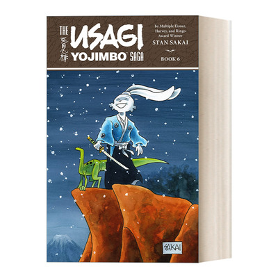 英文原版 Usagi Yojimbo Saga Volume 6 Second Edition 兔子武士第6卷 第二版 Stan Sakai坂井正彦 英文版 进口英语原版书籍
