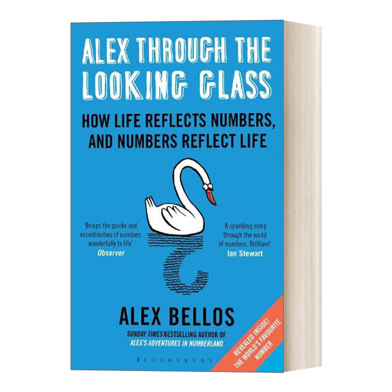 英文原版 Alex Through the Looking-Glass 数学与生活的奥秘 艾利克斯·贝洛斯 英文版 进口英语原版书籍