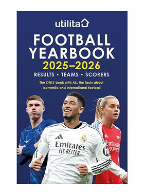 英文原版 The Utilita Football Yearbook 2025-2026 尤蒂利塔足球年鉴 英文版 进口英语原版书籍