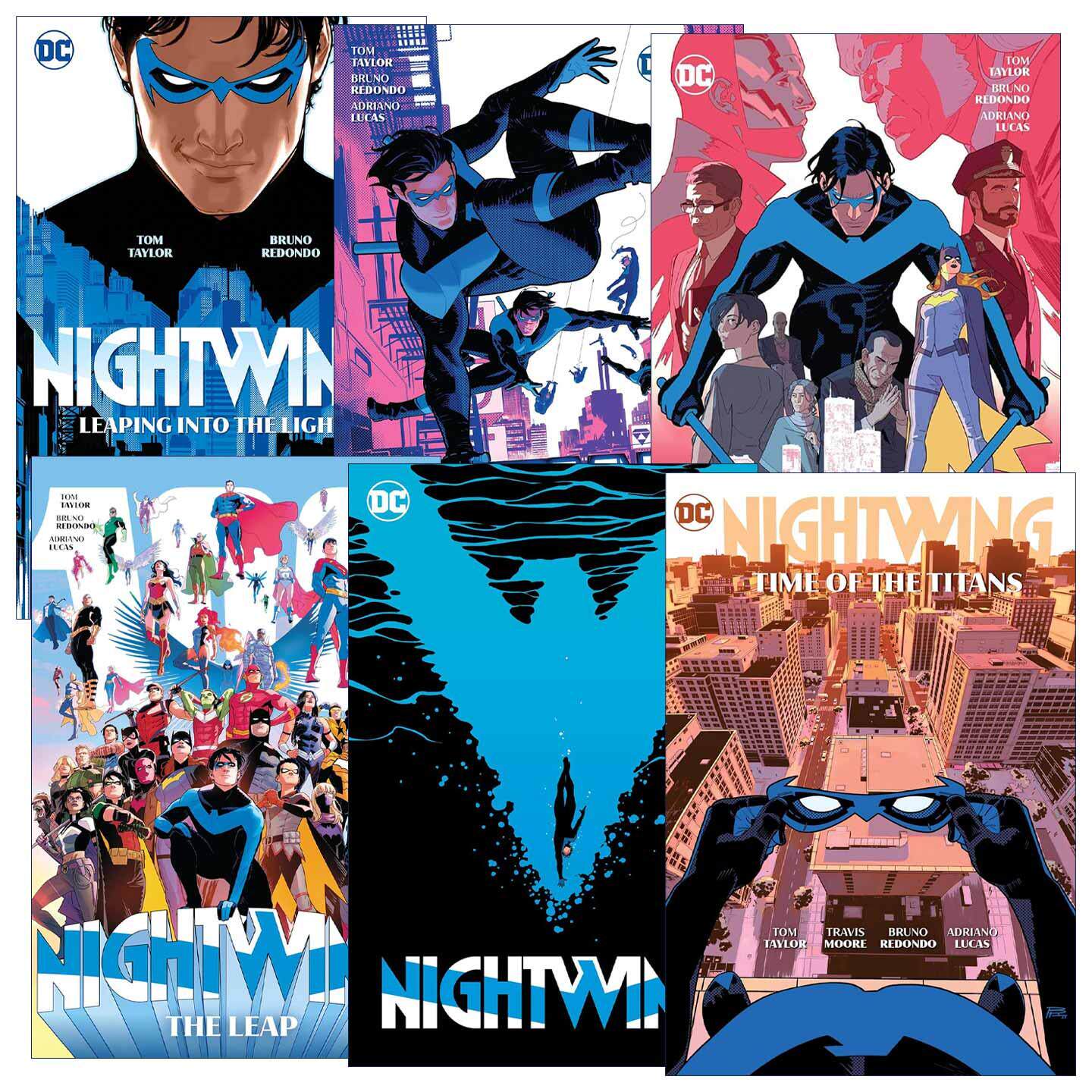英文原版 Nightwing 夜翼漫画系列1-6册 DC漫画 Tom Taylor 英文版 进口英语原版书籍