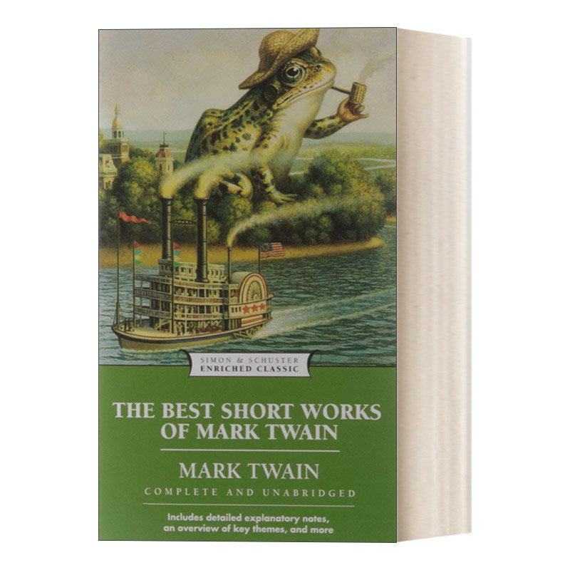 英文原版 The Best Short Works of Mark Twain 马克吐温短篇故事合集 Enriched Classics系列 英文版 进口英语原版书籍