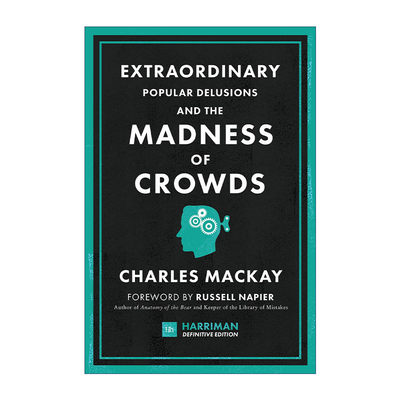 英文原版 Extraordinary Popular Delusions and the Madness of Crowds 非同寻常的大众幻想与群众性癫狂 精装 进口英语原版书籍