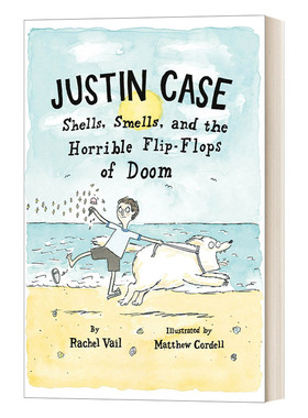 英文原版 Justin Case Shells  Smells  and the Horrible Flip-Flops of Doom 贾小子日记系列2 英文版 进口英语原版书籍