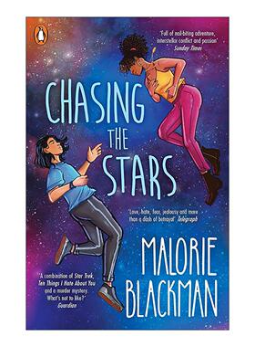 英文原版 Chasing the Stars 追逐星辰 马洛里·布莱克曼 青少年科幻爱情小说 英文版 进口英语原版书籍