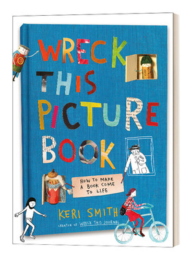 英文原版 做了这本书：绘本 创意艺术 拼贴画 精装 Wreck This Journal 作者Keri Smith 新作 Wreck This Picture Book