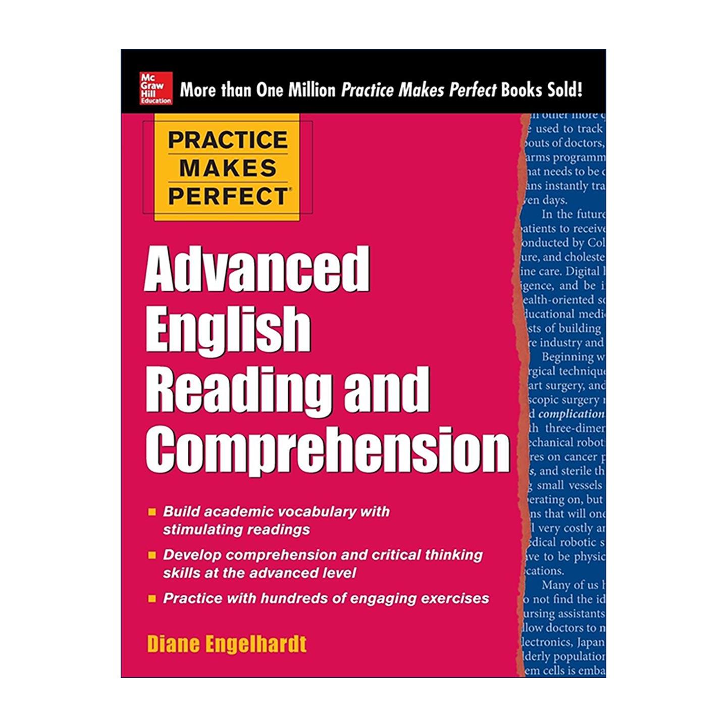 原版 Practice Makes Perfect Advanced English Reading and Comprehension 熟能生巧 高级英语阅读与理解 进口原版书籍